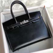 �G�����X���X�̃X�[�p�[�R�s�[ HERMES�@�o�[�L��30�@�u���b�N�@�{�b�N�X�J�[�t�@�V���o�[����yG���z