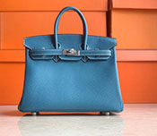 �G�����X���X�̃X�[�p�[�R�s�[ HERMES �o�[�L�� 25cm�@�g�S�@�u���[�W�[���@�V���o�[����yG���z