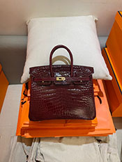 �G�����X�R�s�[�ʔ� HERMES �o�[�L�� 25cm�@�N���R�_�C�� �A���Q�[�^�[�}�b�g�@�J�V�X�@�S�[���h����@G��
