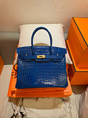 �G�����X�R�s�[�ʔ� HERMES �o�[�L�� 30cm�@�N���R�_�C�� �A���Q�[�^�[�}�b�g�@�u���[�[���[�W���@�S�[���h����@G��
