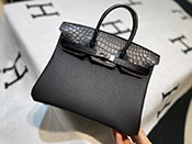 ���������̃G�����X�R�s�[ HERMES�@�o�[�L���^�b�`25�@�u���b�N�@�g�S/�N���R�_�C�� �A���Q�[�^�[�}�b�g�@�V���o�[����yG���z