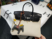 ���������̃G�����X�R�s�[ HERMES�@�o�[�L���^�b�`25�@�u���b�N/�N���@�g�S/�N���R�_�C�� �A���Q�[�^�[�}�b�g�@�V���o�[����yG���z
